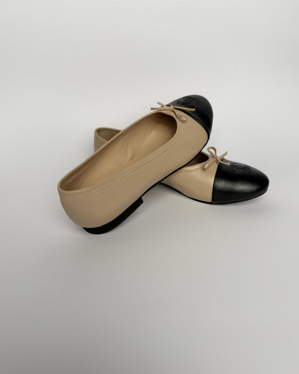 Ballerine channel beige