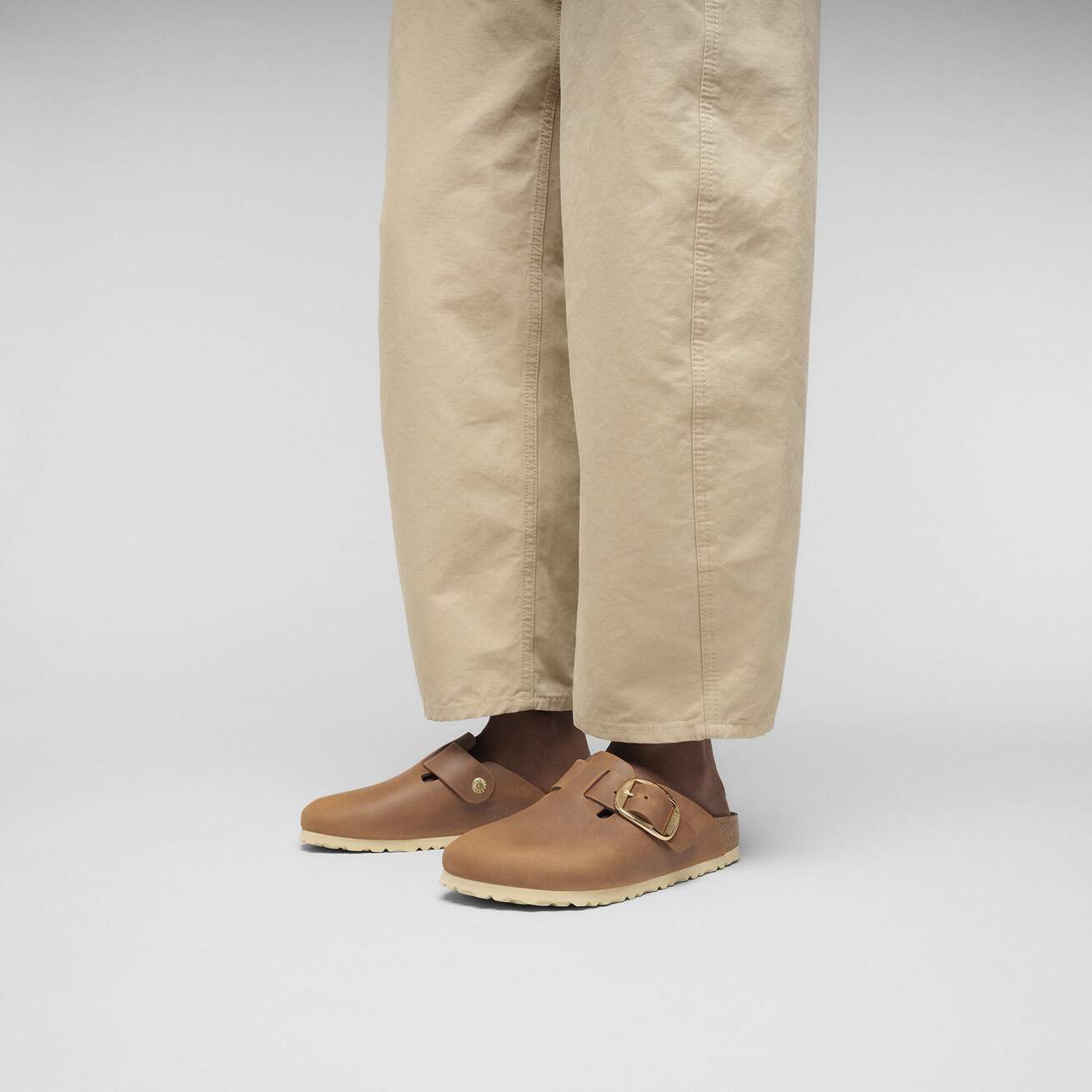 BOSTON CUIR TABAC BIG BOUCLE (illmeed edition)