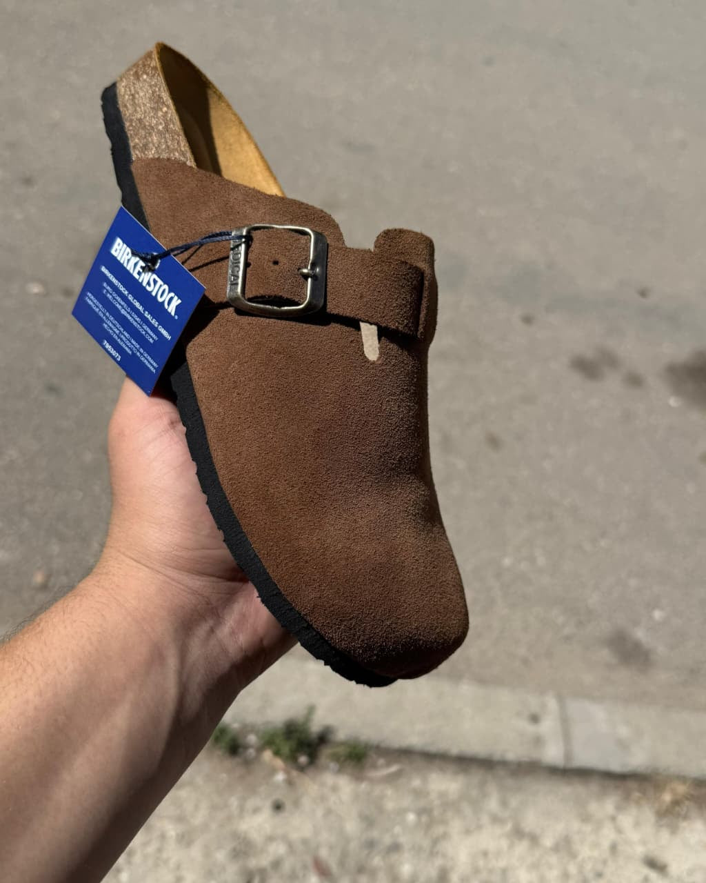Bosto marron (daim)