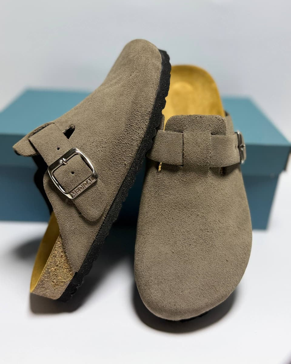 Bosto taupe (daim)