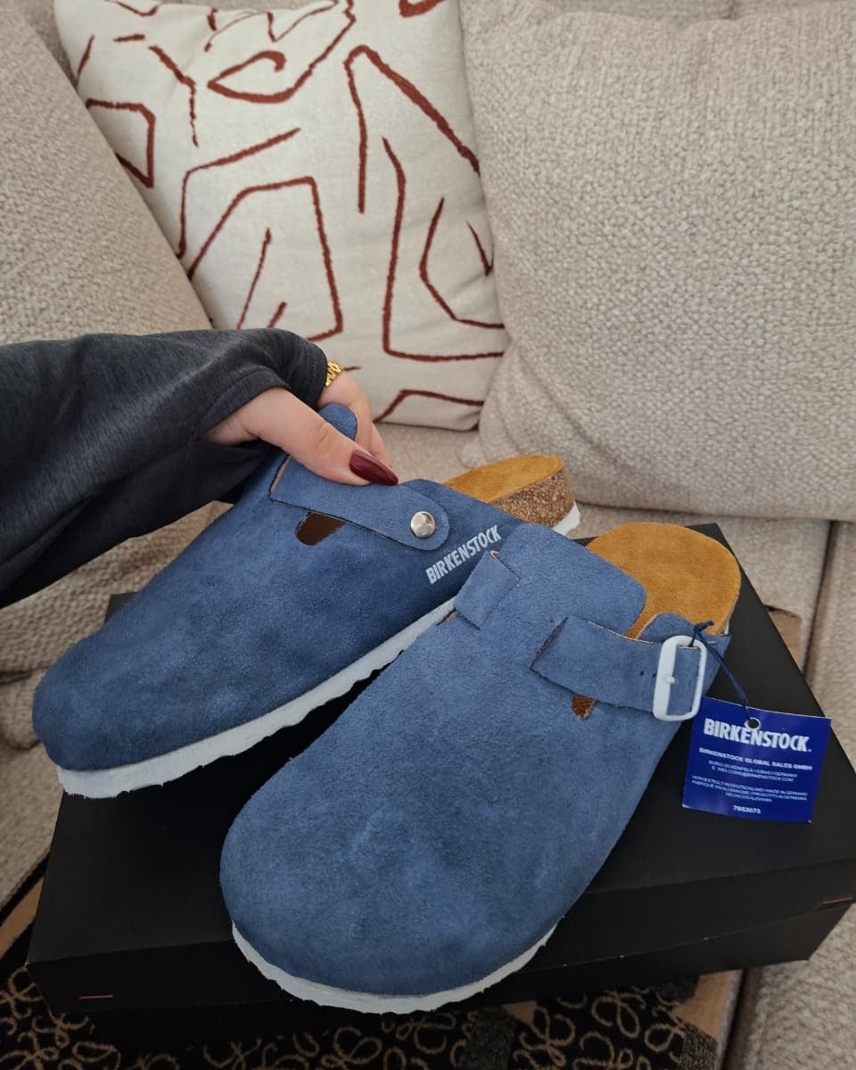 Bosto bleu jean (daim)