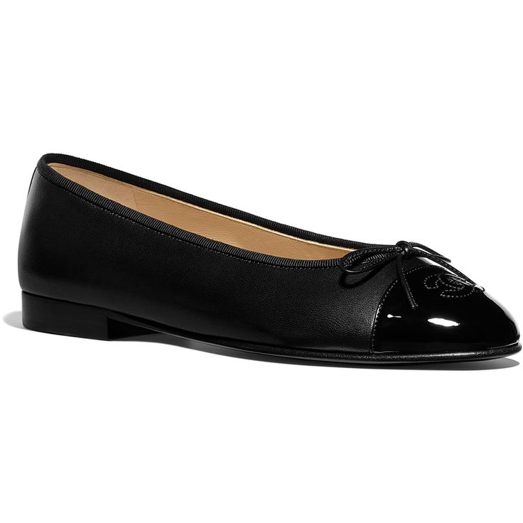Channel Ballet Flats