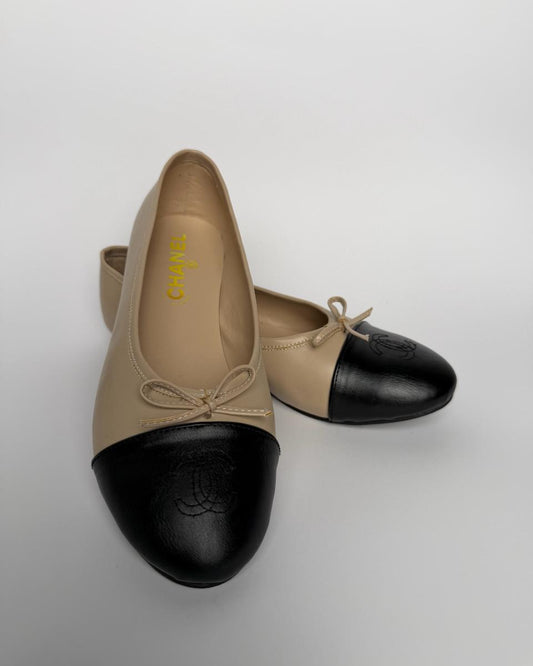 Ballerine channel beige