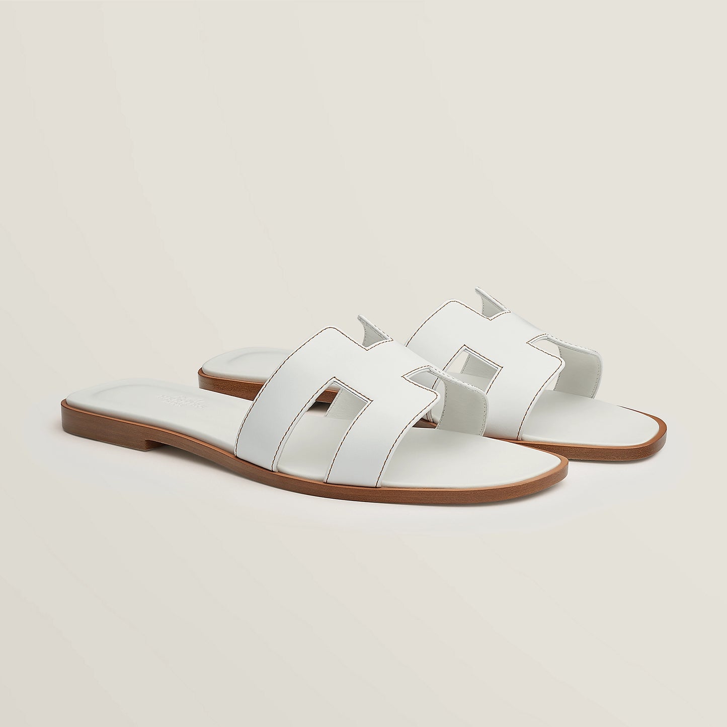 Oran en Cuir Blanc