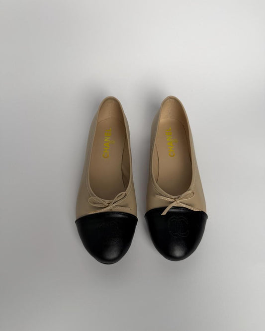 Ballerine channel beige